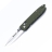 Нож Ganzo G746-1 зеленый, G746-1-GR