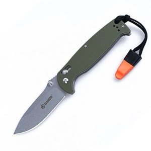 Нож Ganzo G7412-WS зеленый, G7412-GR-WS