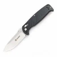 Черный Нож Ganzo G7412 карбон, G7412-CF