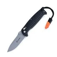 Черный Нож Ganzo G7412P-WS черный, G7412P-BK-WS