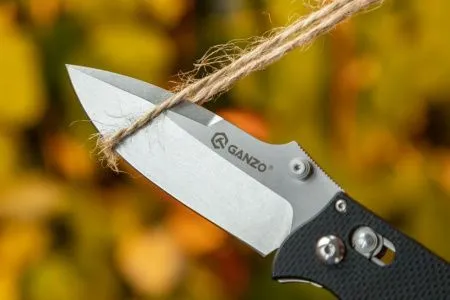 Нож Ganzo D704-BK черный (D2 сталь)