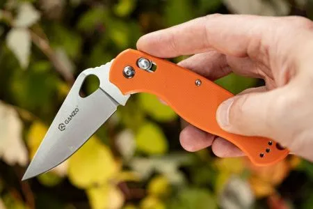 Нож Ganzo G729 оранжевый, G729-OR