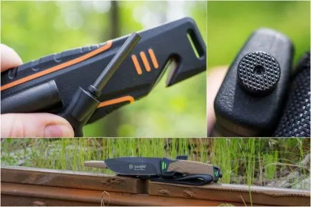 Нож Ganzo G8012 черный, G8012-BK