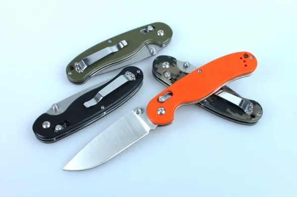 Нож складной Ganzo G727M-BK черный (Поврежден. упаковка. Нет салфетки)