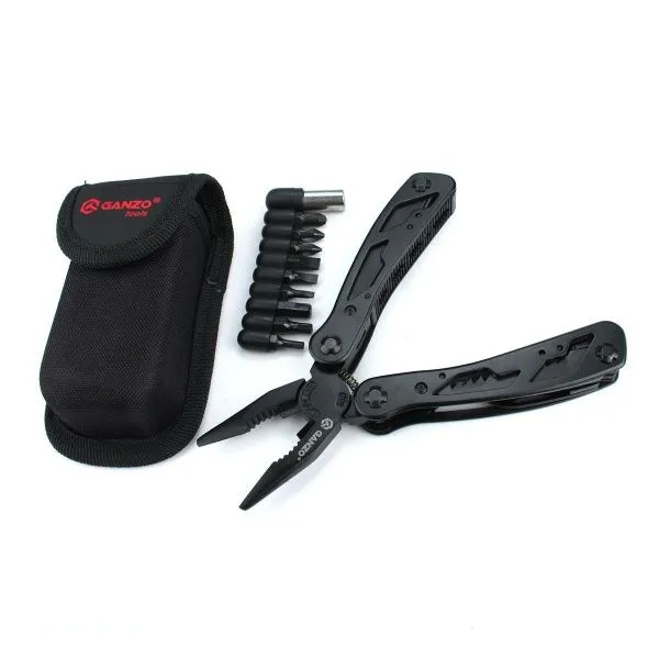 Мультитул Ganzo G104 (19 в 1) черный Мультитул Ganzo G104 (19 в 1) черный