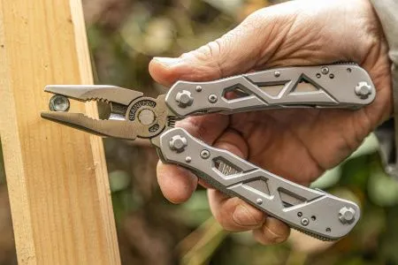 Мультитул Ganzo G112 (19 в 1) серебристый