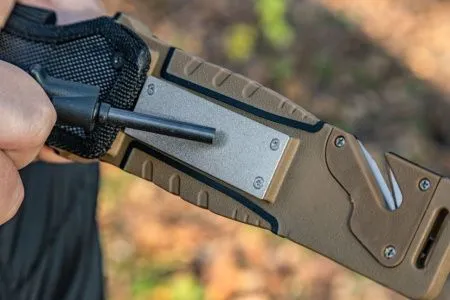 Нож Ganzo G8012 пустынный желтый, G8012-DY