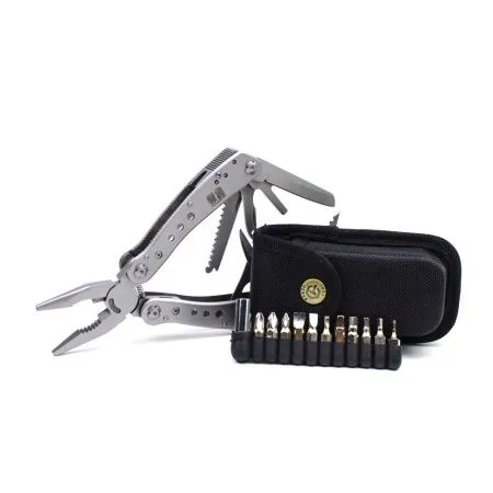 Мультитул Ganzo G201 (21 в 1) серебристый