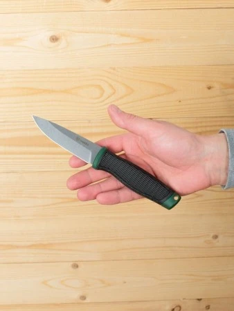 Нож Ganzo G806-GB черный/зеленый (Поврежденная упаковка.)