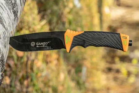 Нож Ganzo G8012 оранжевый, G8012-OR