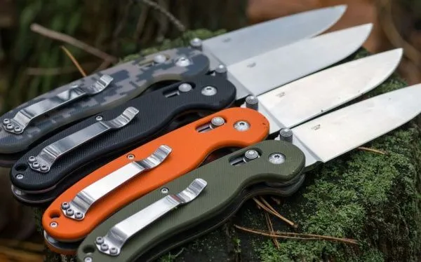 Нож Ganzo G727M оранжевый, G727M-OR