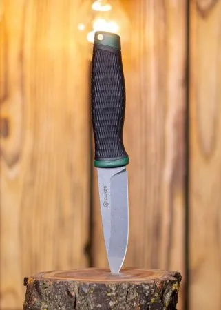 Нож Ganzo G806 черный c зеленым, G806-GB