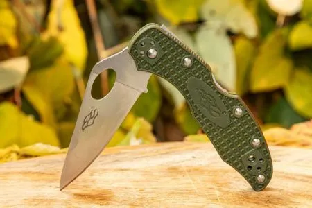 Уцененный товар Нож Firebird by Ganzo F759M-GR зеленый(Витрин. образец. Поврежд. упаковка)