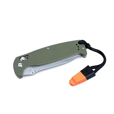 Нож Ganzo G7412-WS зеленый, G7412-GR-WS