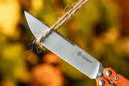 Нож-бабочка Ganzo G766-OR оранжевый (Витринный образец)