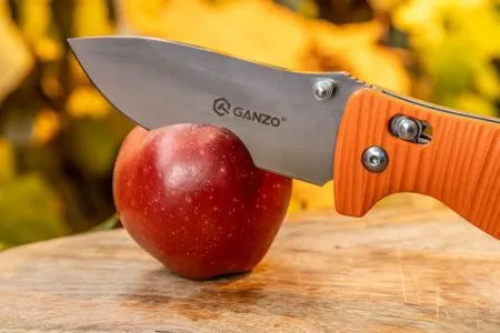 Нож Ganzo G720 оранжевый, G720-O
