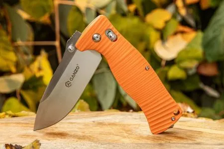 Нож Ganzo G720 оранжевый, G720-O