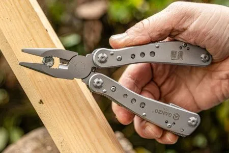 Мультитул Ganzo G201 (21 в 1) серебристый