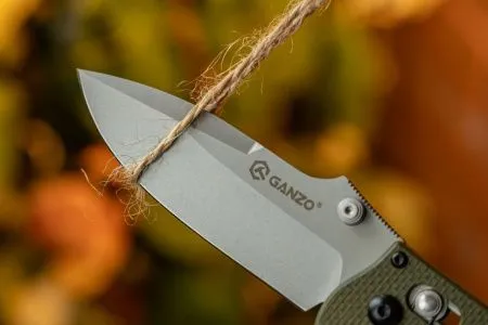 Нож Ganzo G704 зеленый, G704-GR