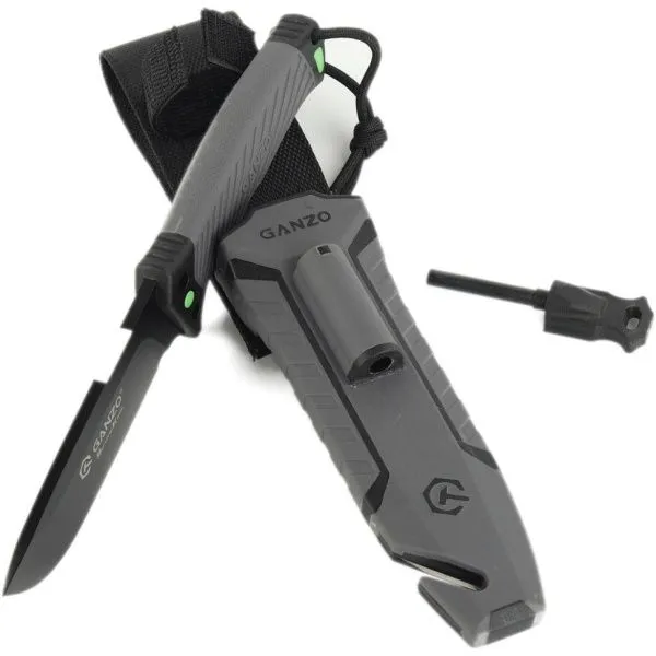 Нож Ganzo G8012V2-GY с паракордом Нож Ganzo G8012V2-GY с паракордом