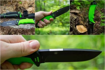 Нож Ganzo G8012 черный, G8012-BK