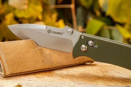 Нож Ganzo D704-GR зеленый (D2 сталь)