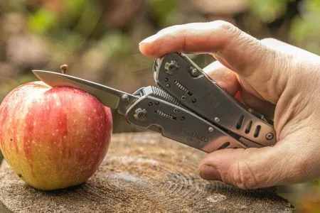 Мультитул Ganzo G301-H (21 в 1) хромированный