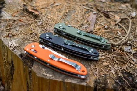 Нож Ganzo G740 оранжевый, G740-OR