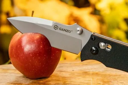 Уцененный товар Нож Ganzo G704 черный(Поврежденная упаковка) Уцененный товар Нож Ganzo G704 черный(Поврежденная упаковка)