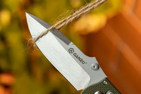 Нож Ganzo D704-GR зеленый (D2 сталь)