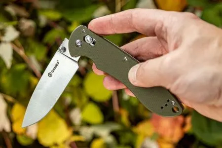 Нож Ganzo G740 зеленый, G740-GR