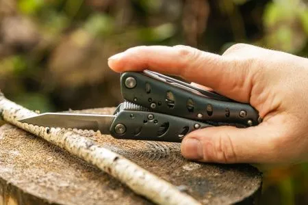 Мультитул Ganzo G101-H (21 в 1) хромированный