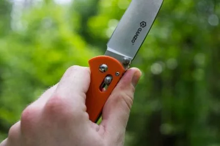 Нож Ganzo G740 оранжевый, G740-OR