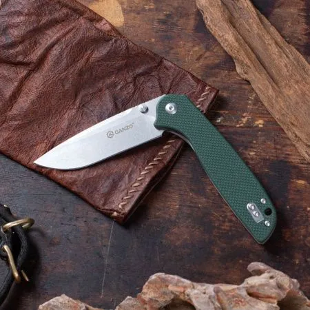 Нож Ganzo G6803-GB зеленый Нож Ganzo G6803-GB зеленый