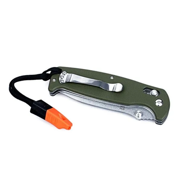 Нож Ganzo G7412-WS зеленый, G7412-GR-WS