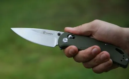 Нож Ganzo G7531 зеленый, G7531-GR