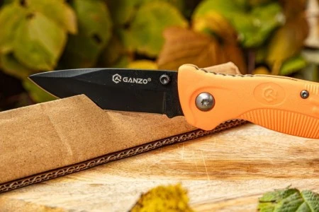 Нож складной Ganzo G611o оранжевый (Поврежден. упаковка.)