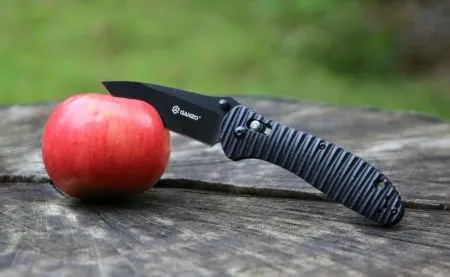 Нож Ganzo G7393P черный, G7393P-BK