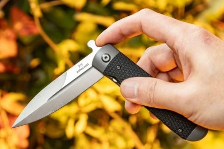 Нож складной Adimanti Самсон by Ganzo (Brutalica дизайн), Samson-BK (витрий.образец)