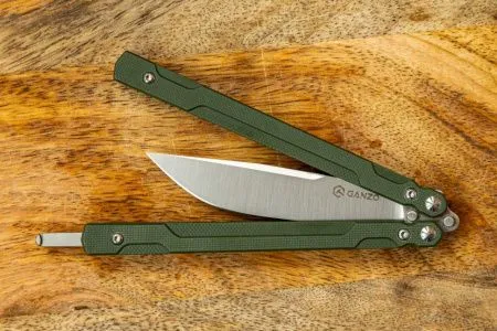Нож-бабочка Ganzo G766-GR, зеленый