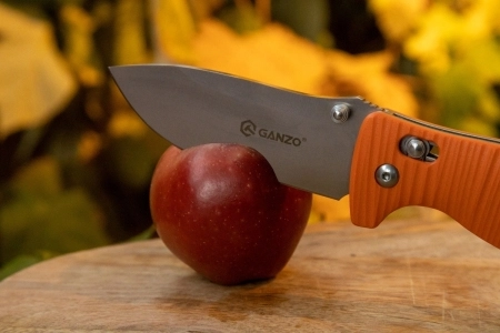 Нож складной Ganzo G720-OR оранжевый