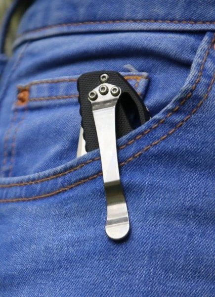 Нож складной Ganzo G7531-BK черный (Без упаковки. В зип пакете.)