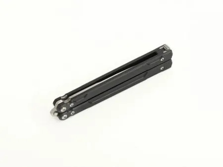 Нож-бабочка Ganzo G766-BK черный (Витрин. образец)