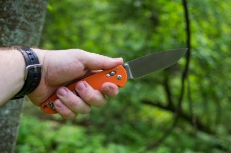 Нож складной Ganzo G740-BK черный (Витрин. образец.)