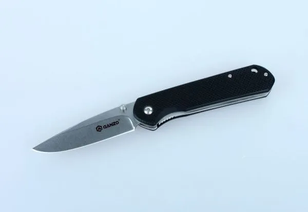 Нож Ganzo G6801 черный, G6801-BK Нож Ganzo G6801 черный, G6801-BK