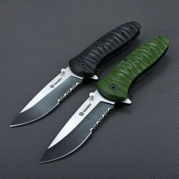 Нож Ganzo G622-5S зеленый, G622-G-5S Нож Ganzo G622-5S зеленый, G622-G-5S