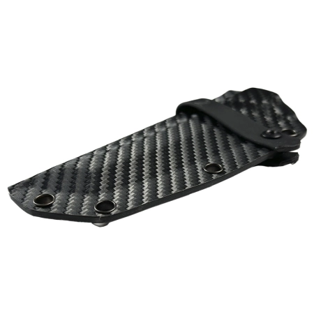 Нож с фиксированным лезвием Vostron Танкут V сталь VG10 с ножнами из кайдекса карбон VSTAV10V-K