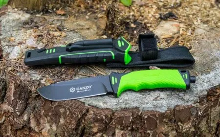 Нож Ganzo G8012 светло-зеленый, G8012-LG