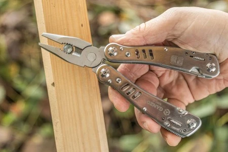 Уцененный товар Мультитул Ganzo G301H (21 в 1) хромированный (помятая упаковка)