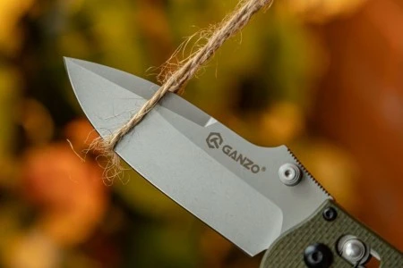 Нож складной Ganzo G704-GR зеленый (Вскрытая, поврежденная упаковка.)